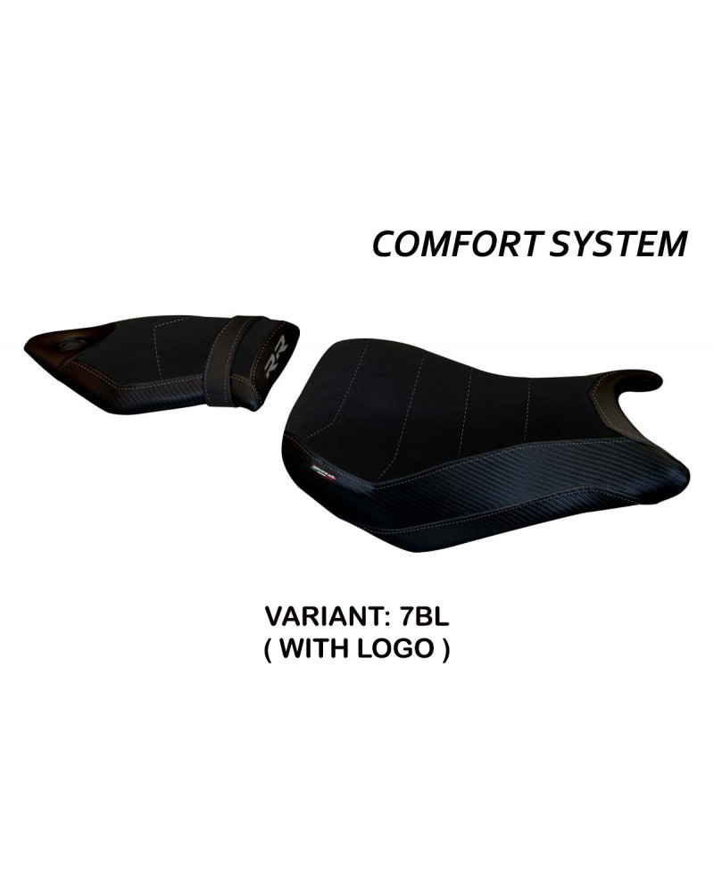 Rivestimento sella compatibile BMW S 1000 RR (15-18) modello Vittoria 2 comfort system