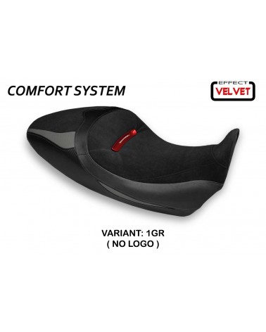 Rivestimento sella compatibile Ducati Diavel 1260 S (19-22) modello Costanza 1 velvet comfort system