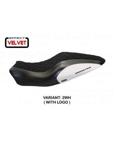 Rivestimento sella compatibile Ducati Monster 821 / 1200 (14-16) modello Andorra Velvet