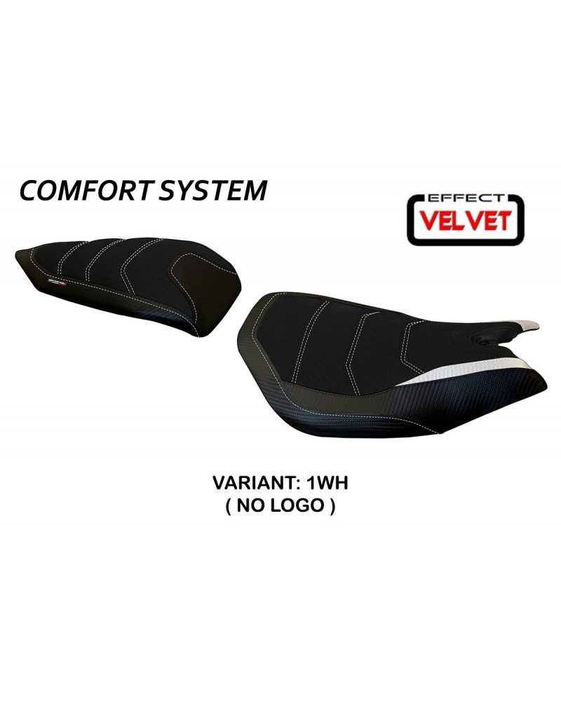 Rivestimento sella compatibile Ducati Panigale 1199 (11-15) modello Leiden velvet comfort system