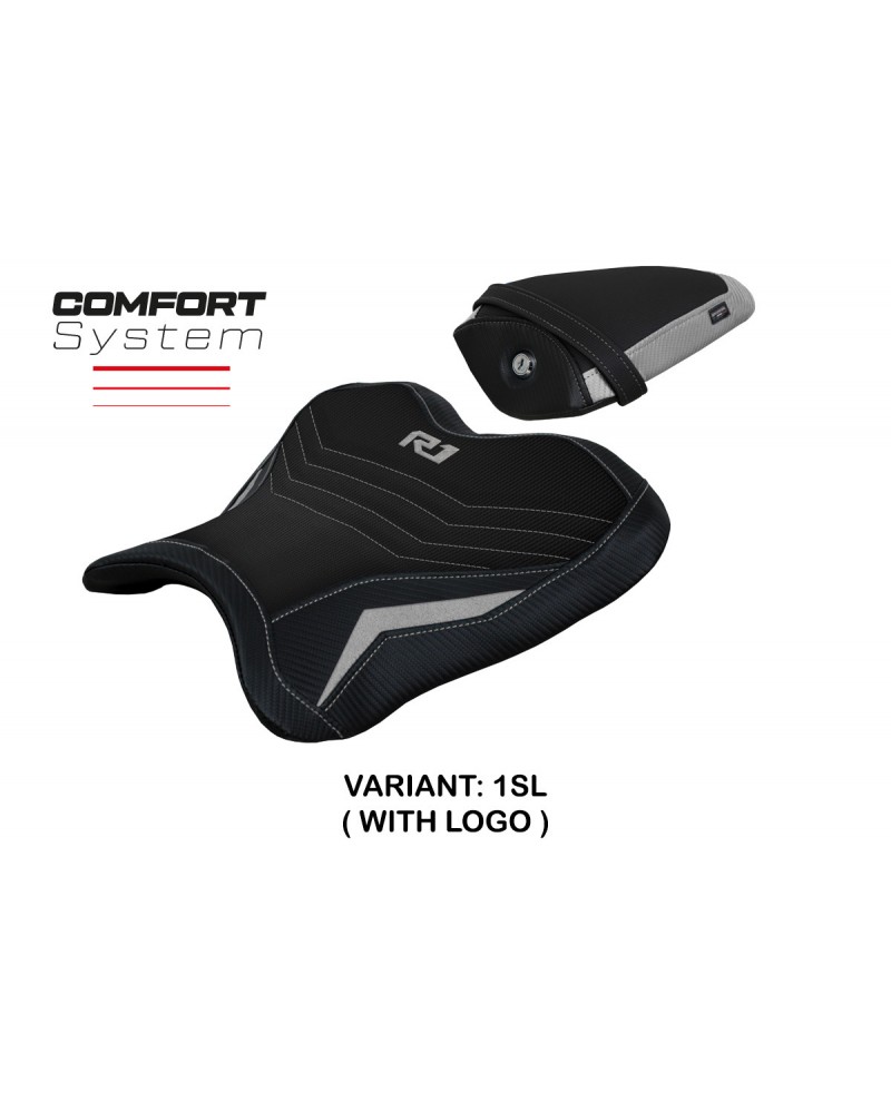 Rivestimento sella compatibile Yamaha R1 (15-22) modello Kagran comfort system