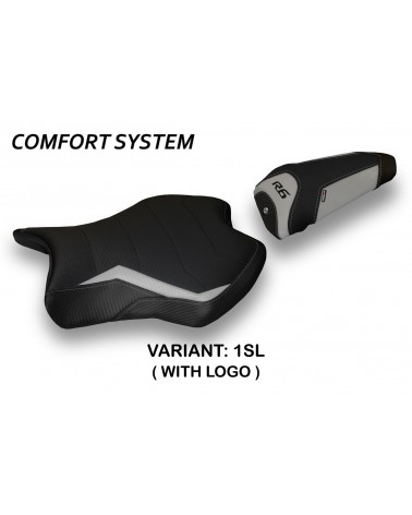 Rivestimento sella compatibile Yamaha R6 (17-22) modello Alba 2 comfort system